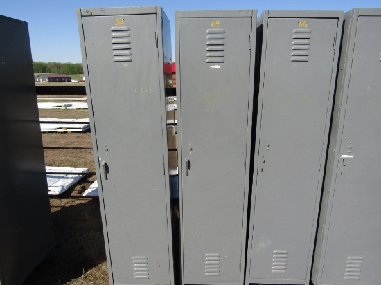 One Military Metal Locker 8ft.