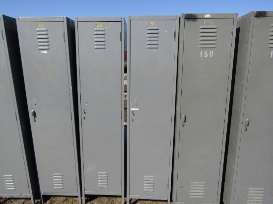 One Military Metal Locker 8ft.