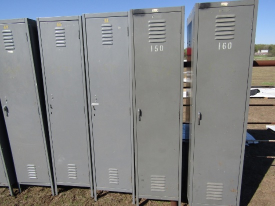 One Military Metal Locker 8ft.