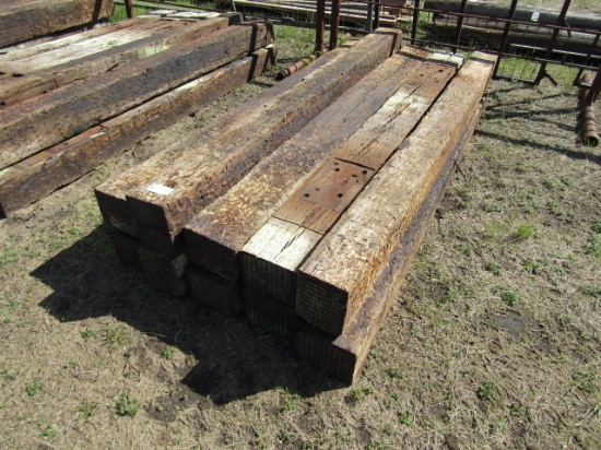 Rail Road Ties 8ft - 10 in a Bundle
