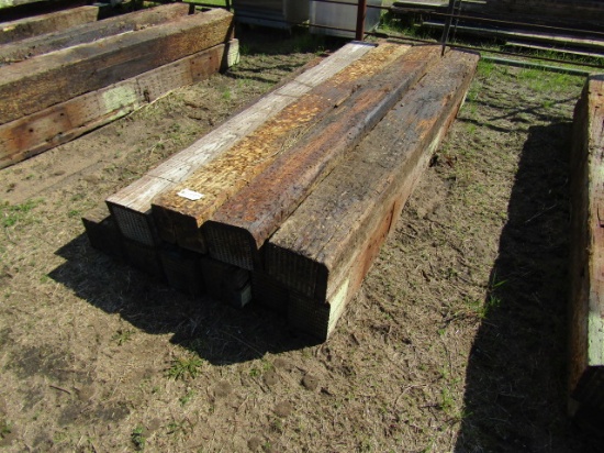 Rail Road Ties 8ft - 10 in a Bundle