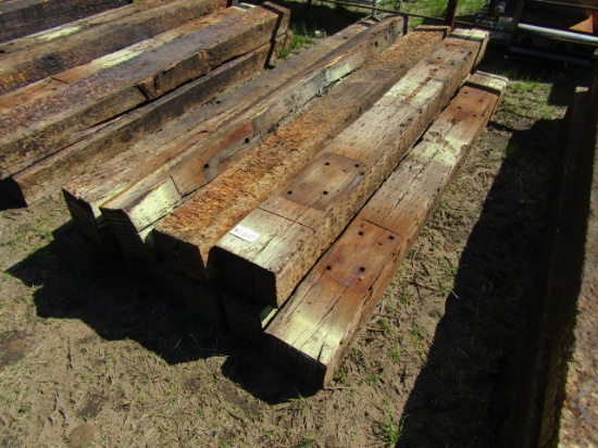 Rail Road Ties 8ft - 10 in a Bundle