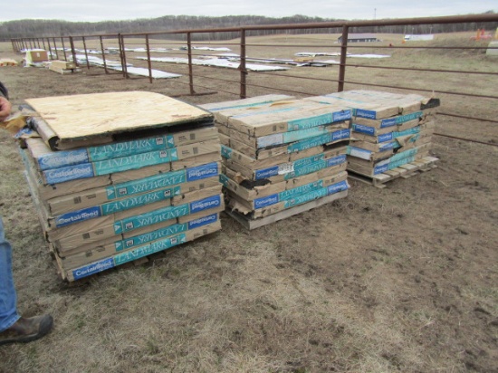 27 Square Shingles with 3 bundles of Caps