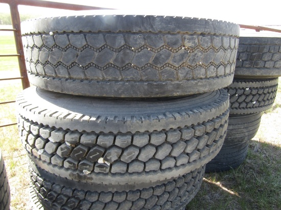 10 Semi Tires all to go