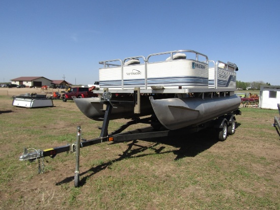 1997 18ft. Northwood Pontoon