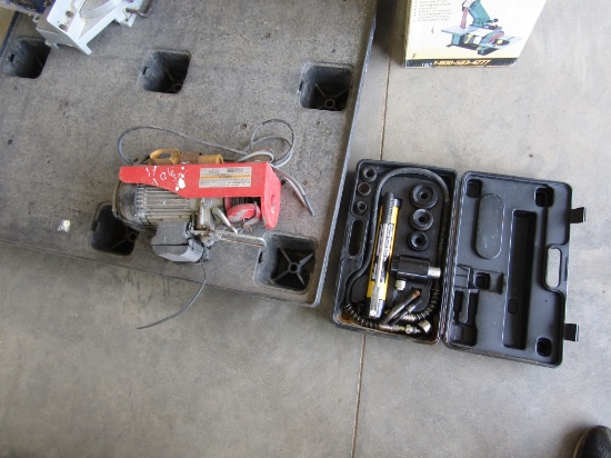 Chicago Electric Hoist and Driver Kit