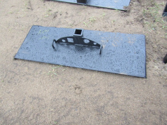 HD 1/2 Moon Skid Steer Receiver Hitch