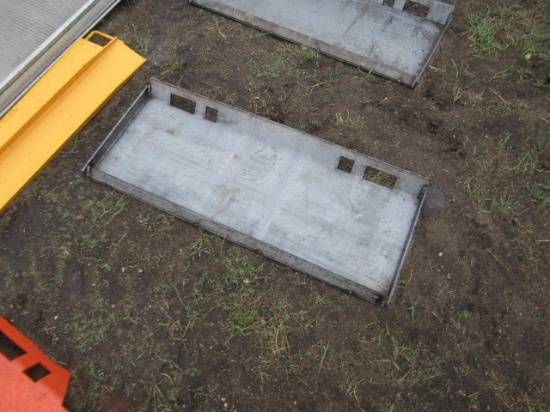 Solid Full Weldable Quick Attach Plate