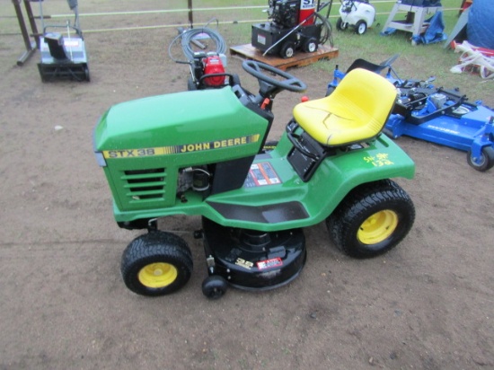 John Deere STX 38 Riding Lawn Mower