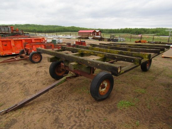 Round Bale Hay Rack - Wood