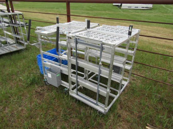 2 - Aluminum Stock Carts
