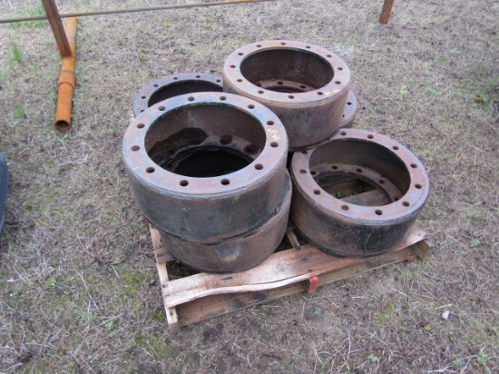 8 1/2 inch Front Wheel Spacers for a John Deere Tractor