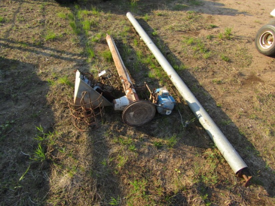 4x6 Auger with Motor, 4x10 Auger