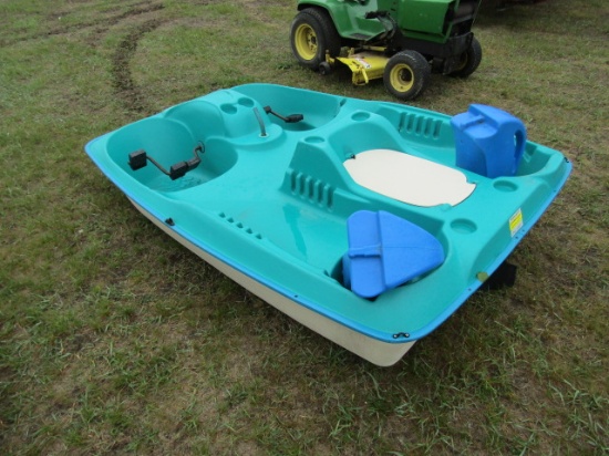 Turcoise Paddle Boat