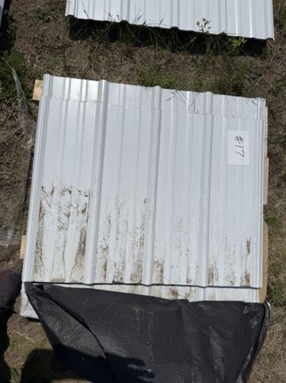 Skid of White steel No. 17