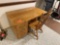 Wooden Desk and Chair