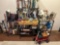3 shelves and all contents