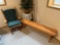 Bench, Rocker Glider, Tree Décor, Lamp