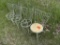 4 Metal Lawn Chairs, white