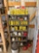Metal Shelving and Contents