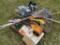 Pallet of lawn items and misc.