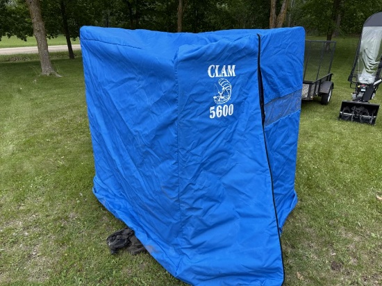 Portable Fish House and Small Tent