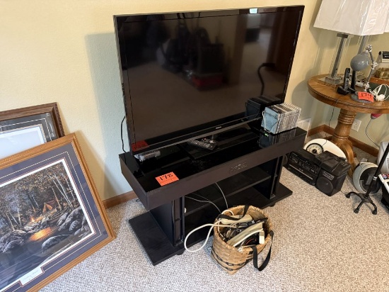 34 inch TV and Entertainment Table ( Toshiba)