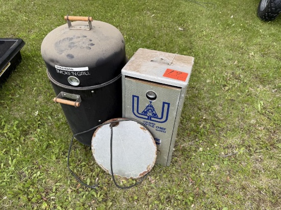 Little Chief and Brinkmann Smokers