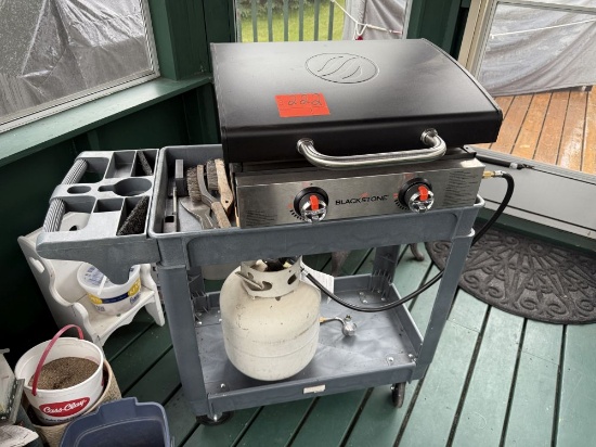 Blackstone Grill and Cart