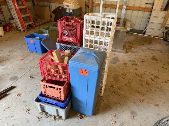 Plastic Crates and Totes