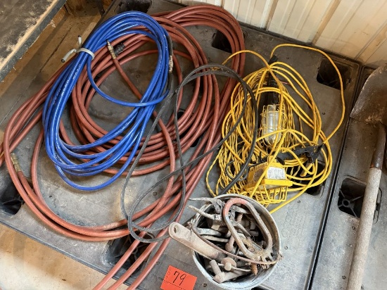 Pallet of Air Hoses and other