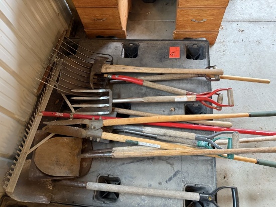pallet of handled items