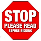 Buyers please read.