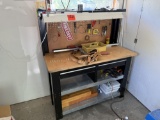Shop Bench and contents