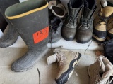 Winter items Boots Jackets