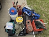 Pallet of Fishing Supplies