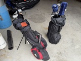 2 Golf Bags and Clubs