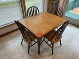 Dining Room Table with 4 Chairs