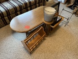 End Table and Magazine Racks