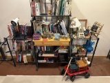 3 shelves and all contents