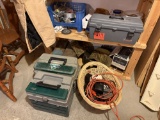 Contents in Corner of Basement