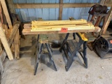 4 Saw horses