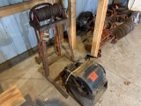 Old Homemade Winch and Squirrel Cage Fan