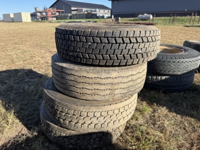 4 - 245/70R 19.5 Tires