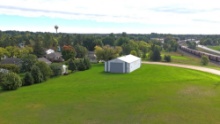 40x80 Building and Lot in Frazee, MN