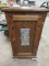 Antique Oak Slot Machine Stand/ Cabinet