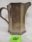 Antique High Detailed Sterling Silver Water Pitcher (850g)