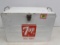 Antique 7up Soda Chill Chest Ice Cooler