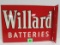 Stunning Dated 1956 Willard Batteries 14 X 20