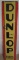 Antique Dunlop Tires Vertical Metal Sign 16 X 72